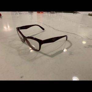 Prada Women’s Eyeglass Frame, VPR29R Bordeaux